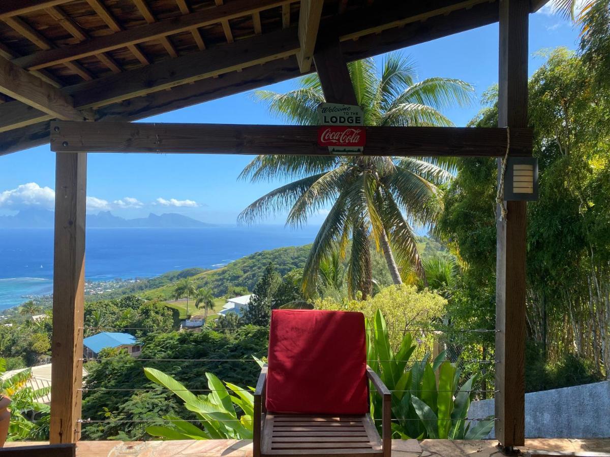 Globe Trotter Lodge Tahiti Пунаауйя Экстерьер фото